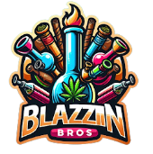 The logo for blazing bros